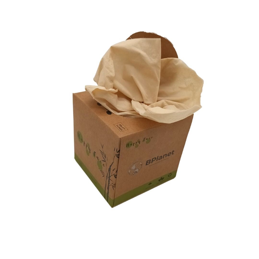 Bambus-Taschentücher | 12 Boxen (75 Blatt pro Box) - 3-lagig | 100% Bambus